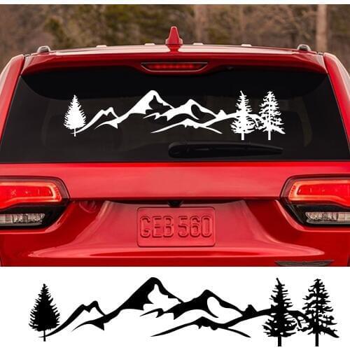 Car Graphics Stickers for Honda CRV Nissan X-trail QASHQAI Rogue Kia Sportage Sorento Duster Ford Auto Vinyl Decal Car Accessory
