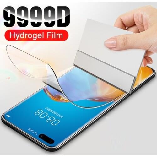 Full Cover Hydrogel Film For Huawei P20 Lite P30 Pro Screen Protector For Huawei Mate 20 Pro P Smart Z 2018 Y6 2019