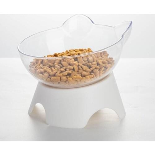 Plastic Dog Bowl Water Food Bowl For Dog Feeder Small Mudium Dog Bowls Pet Accessories with Tall Feet Comfortable Eating