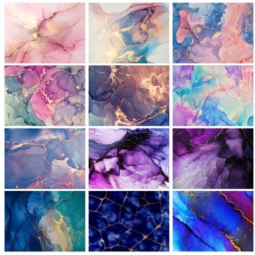 LEVOO Photography Backdrop Abstract Ink Painting Modern Art Photo Background Wallpaper Photographic Photo Studio Photozone Vinyl