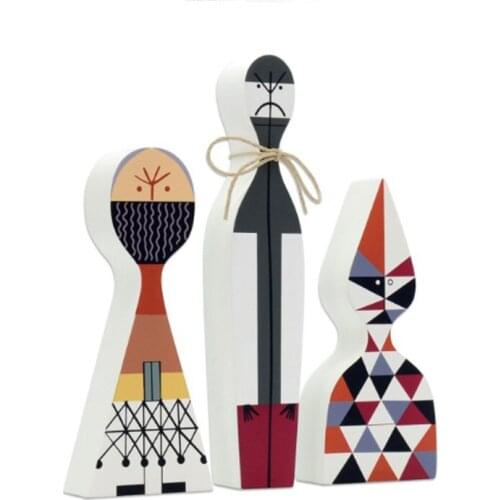 Set of 3 piece Home Decorative Toy Wooden Crafts Make A Wish Gift