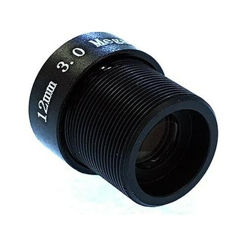 3.0MP HD 12mm 1/2.5" F2.0 M12*0.5 3.0 Mega pixels M12 Lens for CCTV Surveillance Security IP Camera