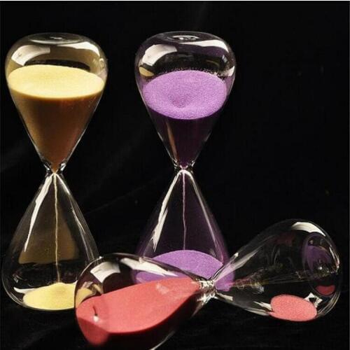 Sand Timer 5min /10min Colorful Hourglass Sandglass Sand Clock Timers Clock Plastic Watch Desktop Watch Home Office Decor