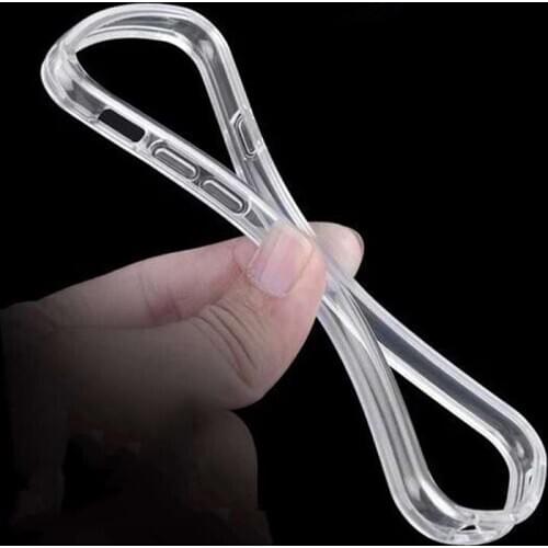 Transparent Silicone Bumper Frame For iphone 12 Pro Max 12Mini SE2020 7 8 Slim Soft TPU Shockproof Protective Case