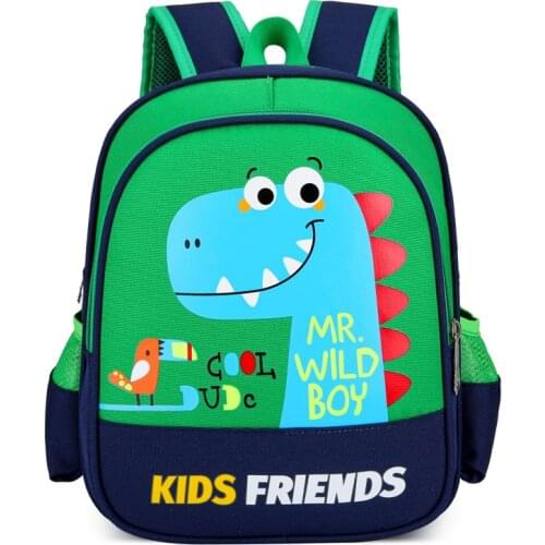 Children Baby Boys Girls Kids Bag Dinosaur Pattern Cartoon Backpack Toddler Animal Children Backpacks School Bags