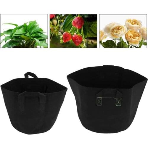 Gardening Planter Bag Environmentally Friendly Planting Bag Non-Woven Plant Growth Bag for Garden Supplies