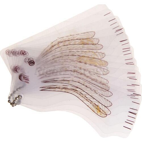 12pcs Eyebrow Stencil Permanent Makeup Different Shape Eyebrow Shape Template Model Makeup Tool Tattoo Kit