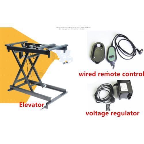 Smart custom home accessories Wired wireless electric lift coffee table dining table hardware folding iron frame