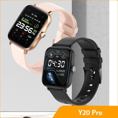 Xiaomi Youpin Smart Watch Full Touch Y20 Pro Sport Fitness Men Women Custom Dial Heart Rate Blood Pressure Tracker Smartwatch