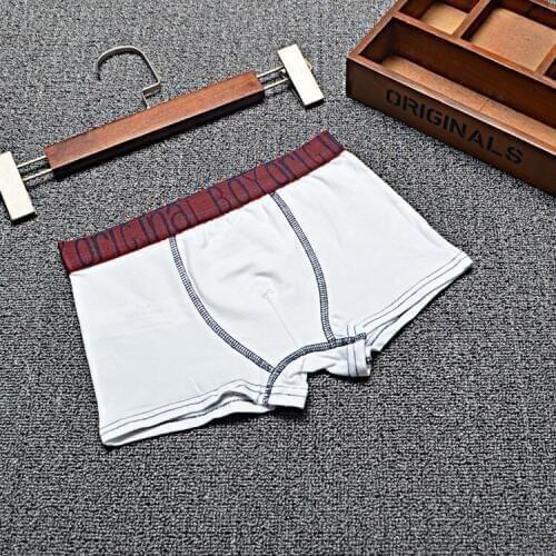 4 Pieces Sweden brand original striped boys trunk boxers kids shorts child panties cotton pants children underwear briefs 2-10T