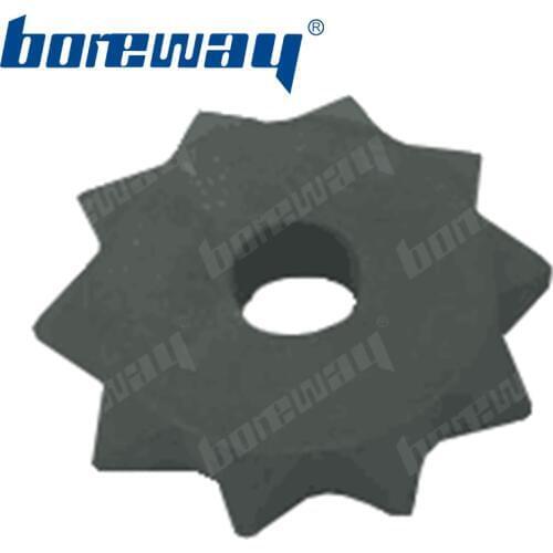 Boreway Supply 10s 30pcs/set Diamond Star Bush Hammer Roller For Grinding Stone Concrete Surface Alloy Segment