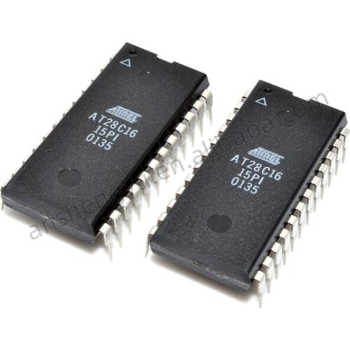 AT28C16-15PC AT28C16-15PI AT28C16-15 AT28C16 New Original Electronic Components in-line DIP24 DIP Memory IC chip
