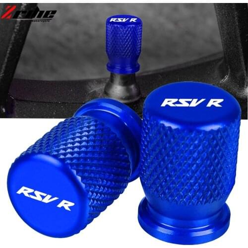 CNC Aluminum Motorcycle Wheel Tire Valve Caps Tyre Rim Stem Covers For APRILIA RSVR RSV4 RSV4RR 1996-2001 2002 2003 2004 2005