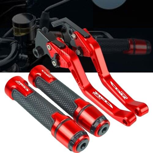 For Honda CBR125R CBR150R CBR 150R 2011 2012 2013 2014-2020 Motorcycle Adjustable Extendable Brake Clutch Levers Handlebar Grips
