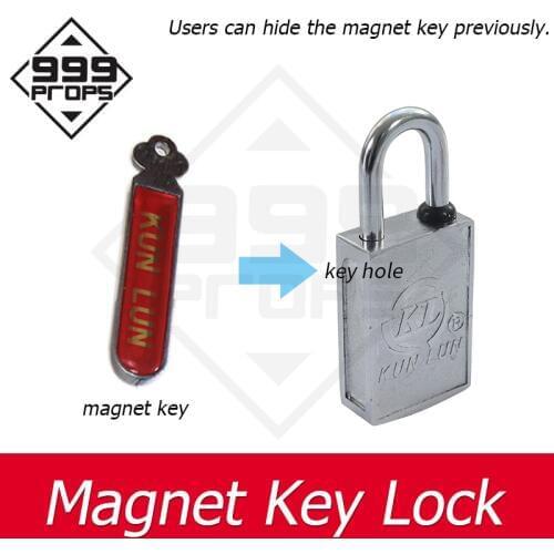 ER Lock Magnet Key Lock Escape Room Spare Parts installed on door or box or other places