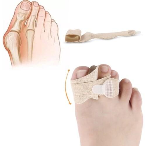 Gel Toe Separators Bunion Corrector For Overlapping Toe Fabric Toe Spacers With Soft Gel Lining For Hallux Valgus New