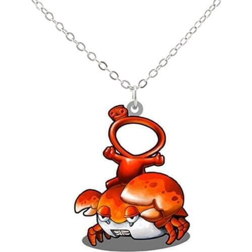 Simulation 12 Constellation Acrylic Necklace Zodiac Signs Pendant Clavicle Chain Necklaces Vintage Jewelry Women Birthday Gifts