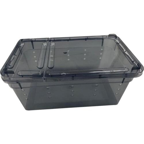 Reptile Feeding Box Turtle Hatching Breeding Tank For Lizards Turtle Snakes