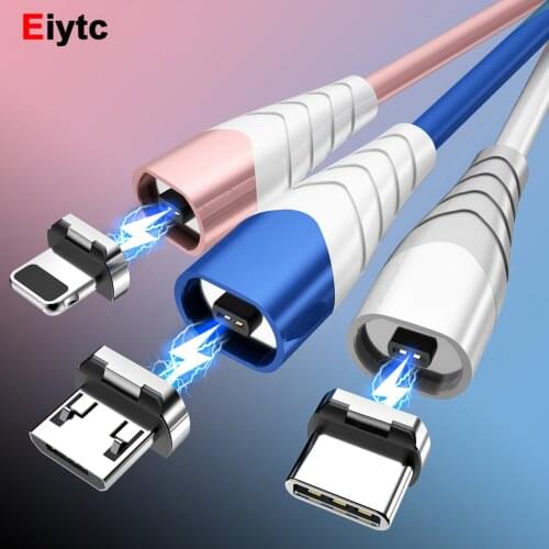 Magnetic Type C Micro USB Cable Fast Charging Charger Magnet Data Cord For iPhone 12 Xiaomi Mobile Phone Quick Charge USB Cable