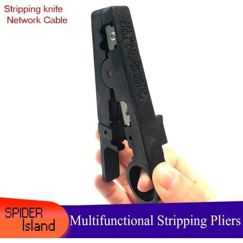 Multifunction Multi-purpose Wire Stripper Peeling 501 Stripping Cable Wire Stripping Stripper for UTP STP RG59/6/7 CAT5 Cable