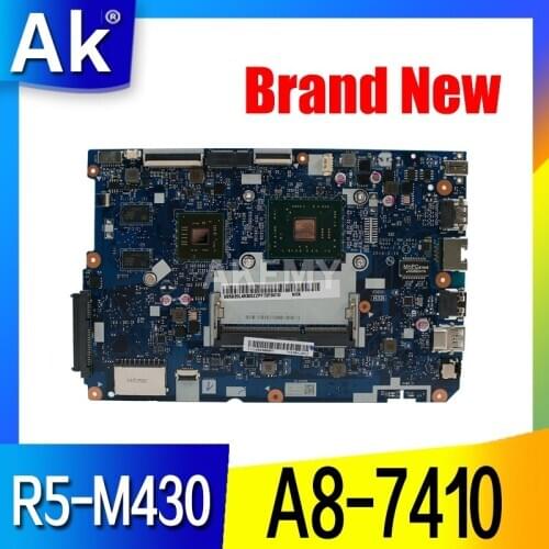 NEW 80TJ for ideapad 110-15 ACL laptop motherboard NM-A841 CPU:A8-7410 GPU:R5-M430 2GB DDR3 FRU 5B20L46267 5B20L46302 100test