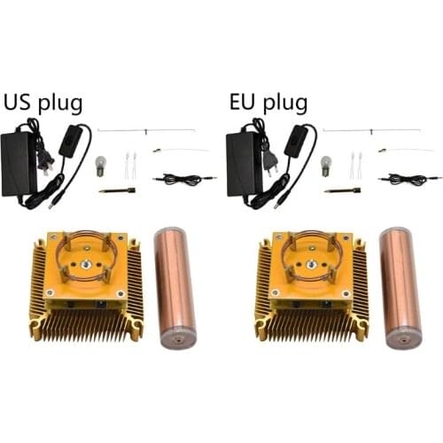 Tesla Coil Arc Experiment Plasma High Temperature High Pressure Plasma Magical Scientific Experiment Electronic DIY Production