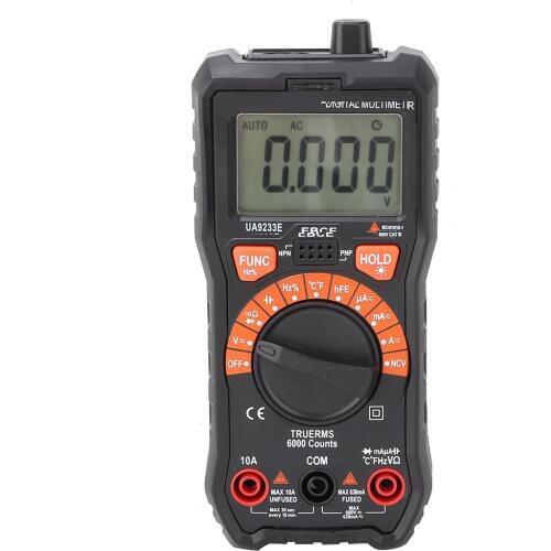 UA9233E Multi-Functional Digital Clamp Multimeter For Voltage Current Resistance Capacitance Frequency Temperature Test