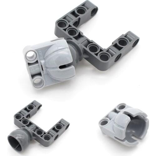 High-Tech Parts Suspension Steering 92910+92911 Bricks EV3 RC Car Suspension Steering Set MOC Bulk Accessory Building Blocks Toy