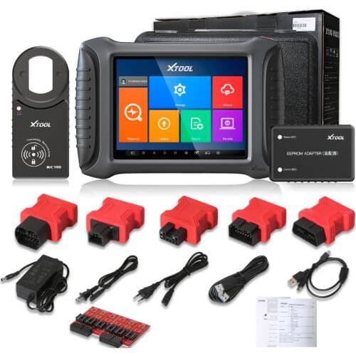 XTOOL X100 PAD3 X100 PAD Elite Professional Tablet Key Programmer With KC100 Global Version