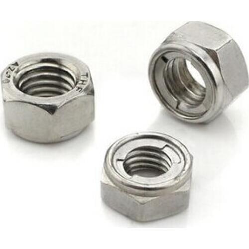 10PCS M3/M4/M5/M6/M8 Self Lock Nuts Block Nut Stainless Steel