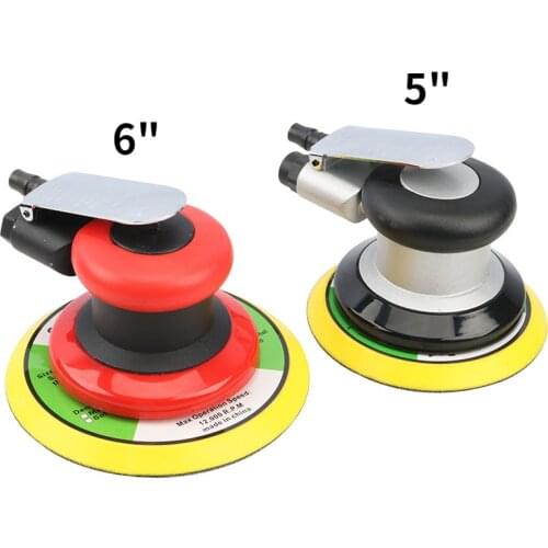 5/6 Inches air Sander Polisher with Vacuum 150mm Pneumatic Sander 5" 6" Air Sanding Polishing Machine Pneumatic Tools
