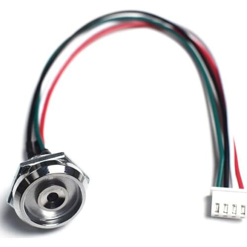 50pcs/Lot DS 1990A Ibutton Touch Memory Probe Reader IB TM 9092 with LED Light for DS1990 DS1991 DS1996 DS1961 Card