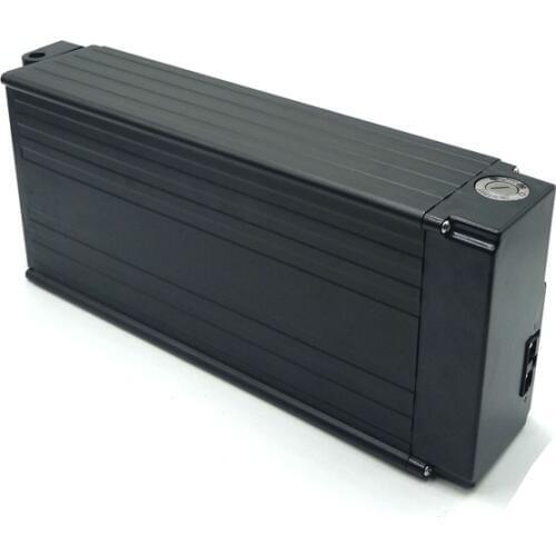 SWORDS FOX 1000W 52V 25Ah With Samsung cell Flat Fish REAR RACK Ebike Battery 52V Lithium Battery Pack For Bafang BBSHD Motor