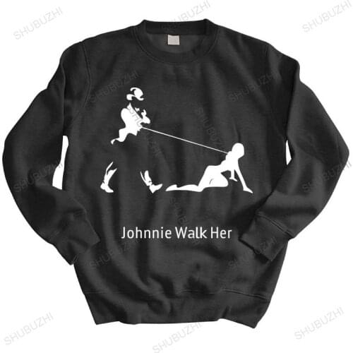 Brand fall winter hoodie Johnnie Walker hoodies Funny Humor Gift Present Walk Her unisex autumn cotton fashion sweatshirt