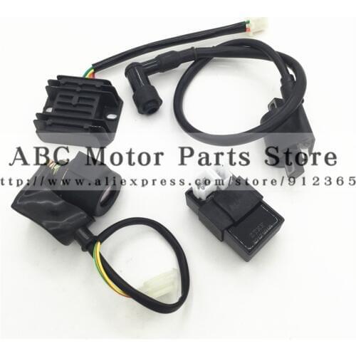 CG 150-250CC ATV Dirt Pit Bike Motorcycle CG engine electrical parts ignition coil regulator relay CDI Refiercer Engine Siwtch