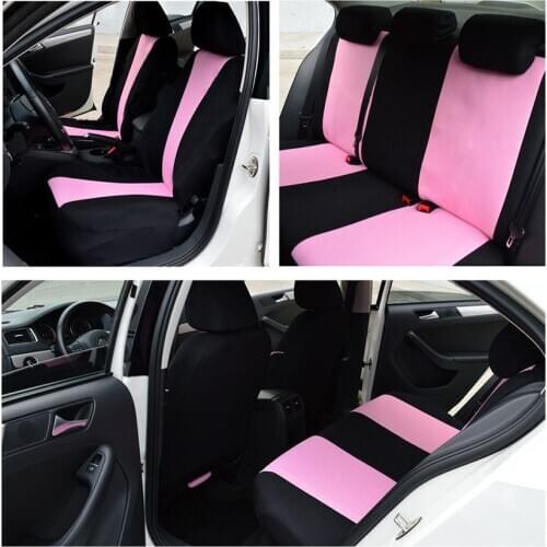 Car Seat Covers Full Car Seat Cover Universal Fit Auto Interior Accessories Seat Decoration Protector Cover Car-Styling