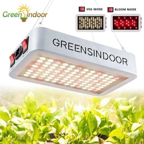 Plants Grow Light 2000W 3500K White 660nm Red Leds Full Spectrum Phyto Lamp Dual Switch For Bloom And Veg Sunlike Growing Lamp