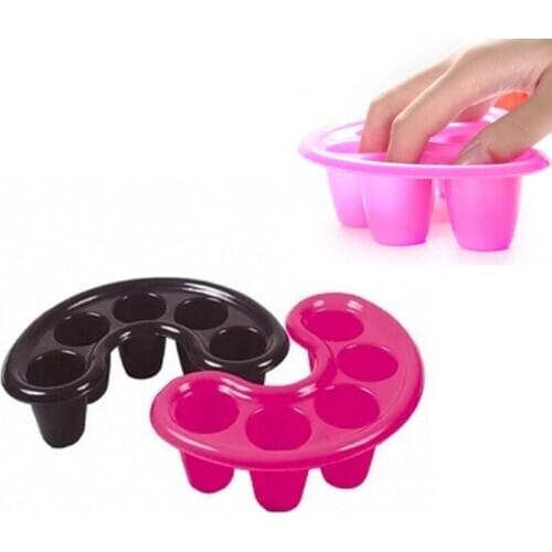 Artificial Nail Removal Nail Art Hand Soaker Wash Bowl Cuticle Tray Acetone Resistant Handheld Polish Remover