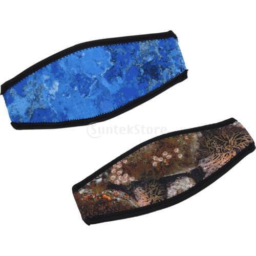 Underwater Scuba Diving Dive Snorkel Mask Neoprene Padded Strap Hair Cover Wrap Band Protector Water Sports Accessories