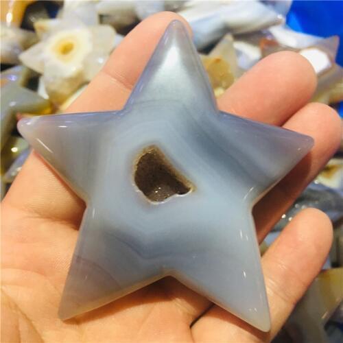 Natural crystal crystal hole heart Randomly send