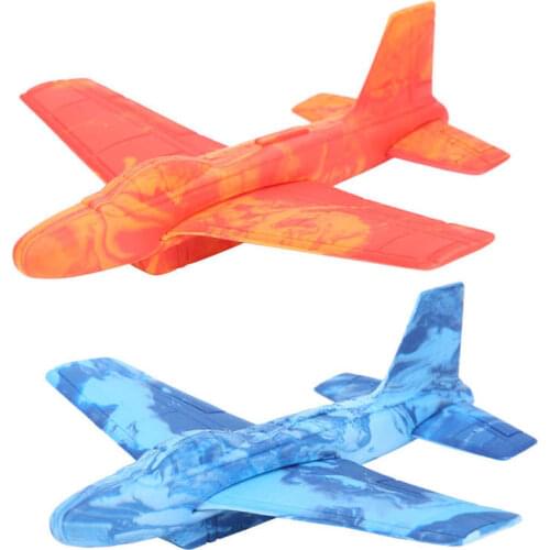 Foam EVA Glider Planes Airplanes Hand Throwing Toy Flight Mode Inertia Planes Model Aircraft For Kids Outdoor Sport