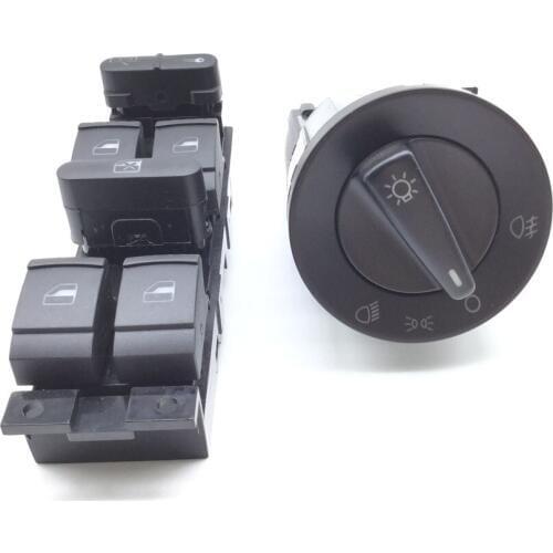 Window switch headlight switch for VW Volkswagen Jetta Golf MK4 Bora Passat B5 1C0 941 531,1J4 959 857D,1J4959857D ,1C0941531