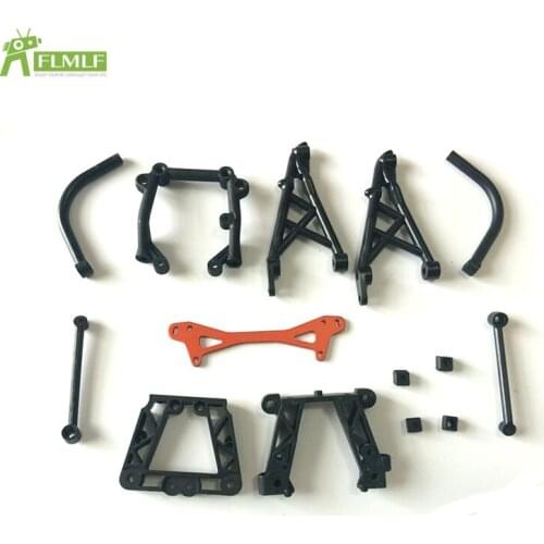 Plastic Rear End Parts/Bulkhead/Shock Tower/Shock Mount Plate Fit 1/5 HPI ROFUN BAHA ROVAN KM BAJA 5B SS Rc Car Toys Games Parts