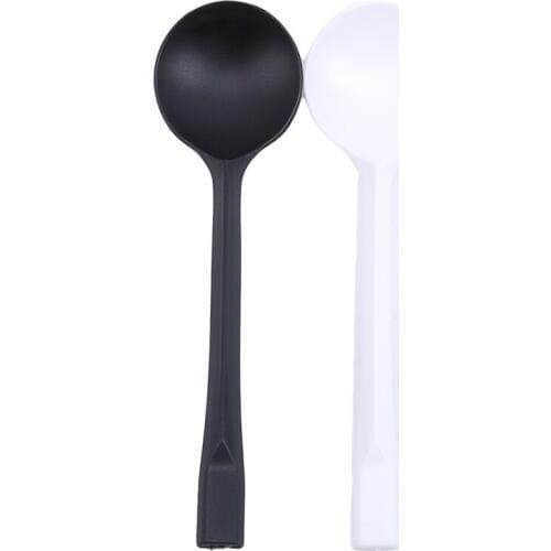 Thicken Plastic Disposable Spoons For Cakes Yogurt Fast Food Baking Supplies Tableware 100 Pcs Ice Cream Spoon