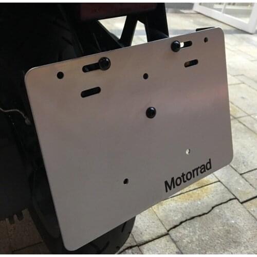 It Is Suitable For BMW S1000RR R1200rs License Plate Frame And License Plate Bracket Refitted With Thickened Aluminum Anti Oxyge