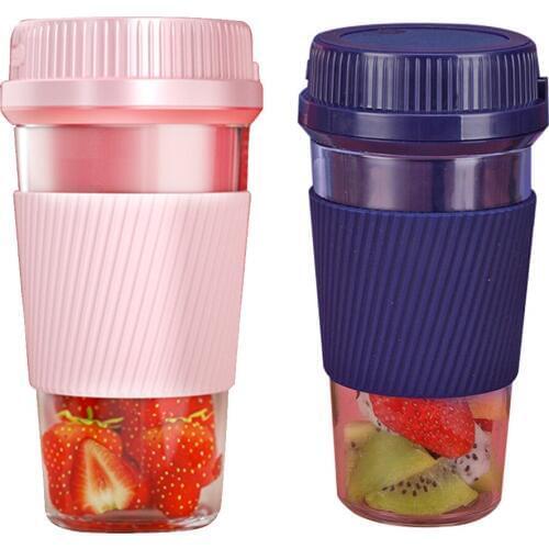 Portable Electric Juicer 300ML Small Fruit Cup Food-Blender Mixer Food Processor Blender USB Rechargeable Kitchen Mixer Juicer