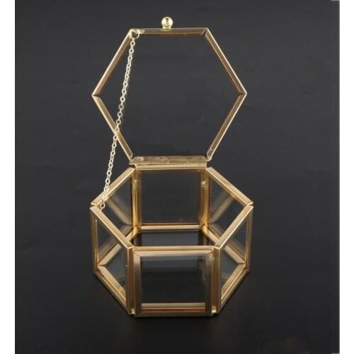 Clear Glass bonsai Flowers Holder Terrarium Green Leaves Plant Pot Flowerpot