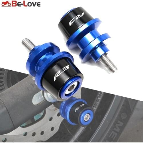 High quality 6mm Motorcycle CNC Swingarm Spool Slider Stand Screws For YAMAHA YZF R3 YZF-R3 YZFR 3 2015-2021 2020 2019 2018