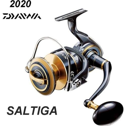 2020 NEW DAIWA SALTIGA 8000P 8000H 10000P 10000H 18000H 12BB+1 Spinning Fishing Reels Saltwater Fishing Wheel Made in Japan