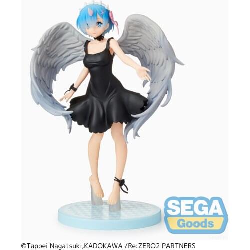 2021 In stock! Japanese original version in high quality Re:Life in a different world from zero Rem Dark angel action figure